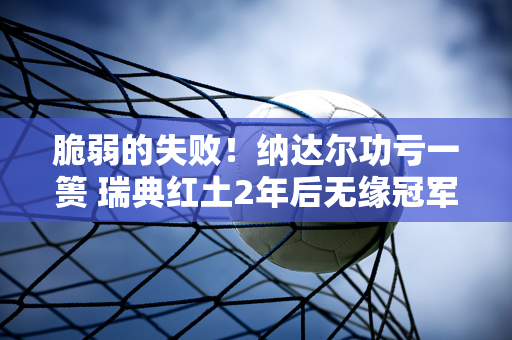 脆弱的失败！纳达尔功亏一篑 瑞典红土2年后无缘冠军