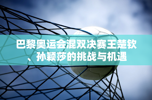 巴黎奥运会混双决赛王楚钦、孙颖莎的挑战与机遇