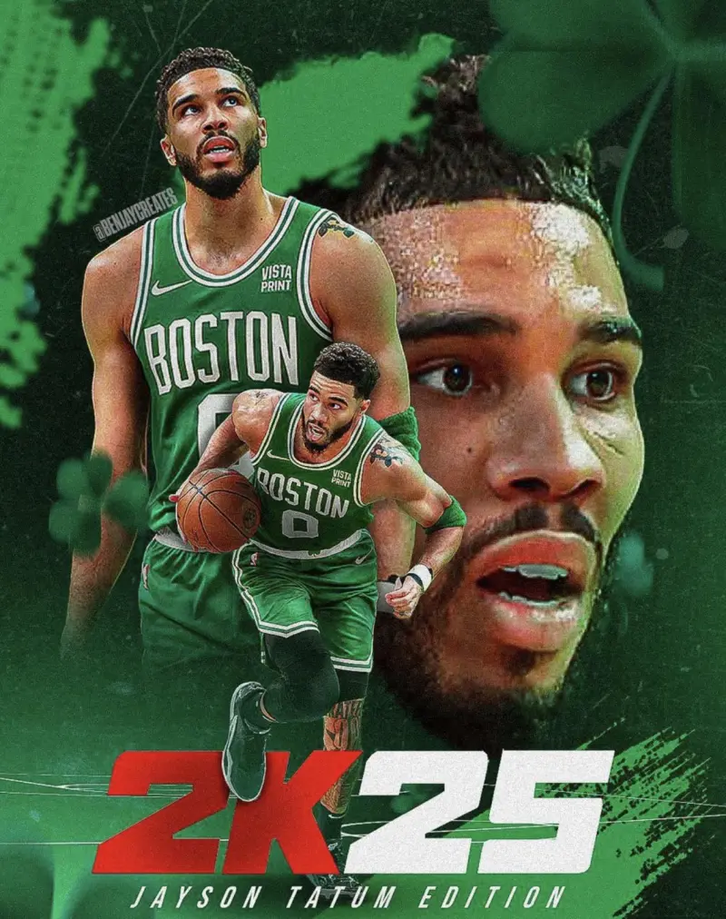 美媒：NBA 2K25即将发布预售信息 塔图姆将成为封面球员